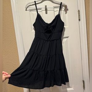NWT Francesca’s Black Summer Dress